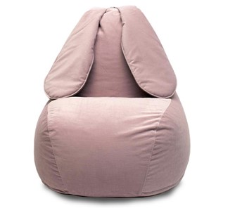 Кресло-игрушка Зайка (длинные уши), розовый в Рязани