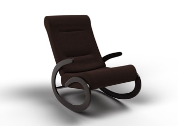 Кресло-качалка Мальта, ткань AMIGo шоколад 10-Т-Ш в Рязани