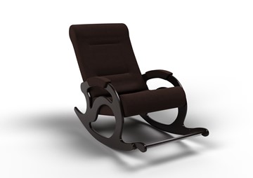 Кресло-качалка Тироль, ткань AMIGo шоколад 12-Т-Ш в Рязани