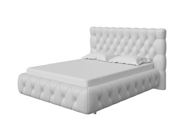 Спальная кровать Орматек Castello 160х200, Экокожа (Белый) в Рязани