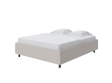Спальная кровать Como (Veda) Base 1 140x200, Рогожка (Savana Milk) в Рязани