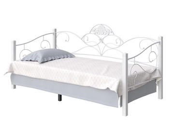 Кровать в спальню Garda 2R софа 90х200, белый в Рязани