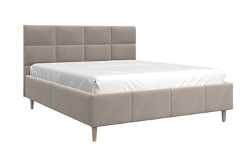 Двуспальная кровать Ханна 160х200 (Бежевый) с основанием в Рязани