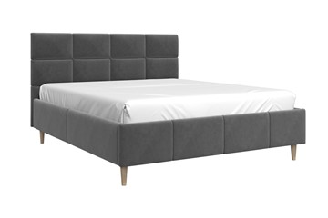 Кровать в спальню Ханна 180х200 (Холодный Серый) с основанием в Рязани