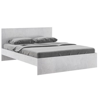 Кровать 2-спальная Осло М14 с настилами Лайт (Цемент светлый) в Рязани