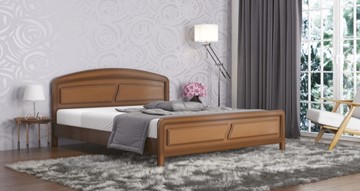 Спальная кровать СВ-Стиль Ева 140*200 с основанием в Рязани
