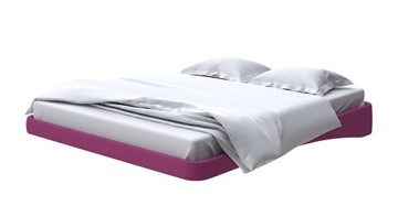 Парящая кровать 160х200, Рогожка (Savana Berry) в Рязани