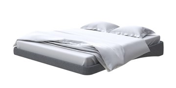 Парящая кровать 160х200, Рогожка (Savana Grey) в Рязани