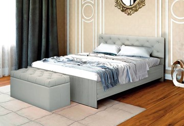 Кровать с мягким изголовьем Версаль Анита с ортопедическим основанием 160*200 в Рязани