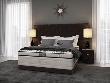 Кровать 2-спальная Style/Basement 160х200, Флок (Велсофт Спелая слива) в Рязани