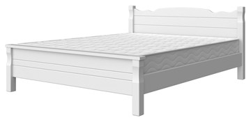 Спальная кровать Мюнхен-4 (Белый античный) 160х200 в Рязани