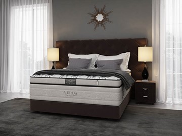 Спальная кровать Style/Podium M 160х200, Флок (Велсофт Спелая слива) в Рязани