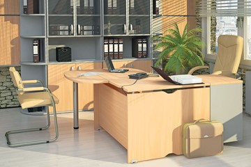 Набор мебели в офис Милан для руководителя отдела в Рязани