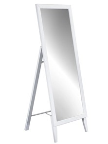 Зеркало напольное в гардероб BeautyStyle 29 (131х47,1х41,5см) Белый в Рязани