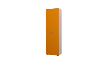 Распашной детский шкаф ТМК 600 ДО Млечный дуб, Оранжевый в Рязани
