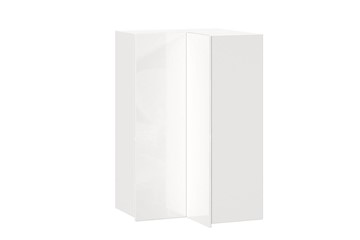 Шкаф кухонный угловой высокий Шервуд, ЛД 281.570.000.170, белый/белый глянец в Рязани