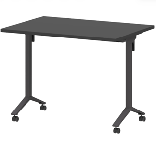 Мобильный стол Моби МБ25-100.70 (Графит/Антрацит) в Рязани