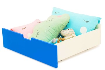 Ящик для кровати Skogen синий в Рязани