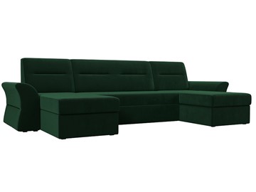 П-образный диван Клайд, Зеленый (Велюр) в Рязани