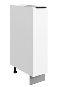 Тумба на кухню Стоун L200 (1 дв.гл.) (белый/джелато софттач) в Рязани