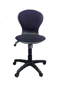 Детское крутящееся кресло LB-C 03, цвет черный в Рязани