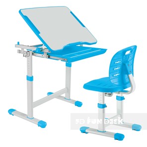 Растущая парта + стул Piccolino III Blue в Рязани