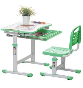 Детский стол-трансформер SET Holto-2А зеленый в Рязани