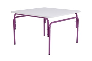 Растущий стол Фея Мой малыш, 0-1 гр., белый-фиолетовый в Рязани