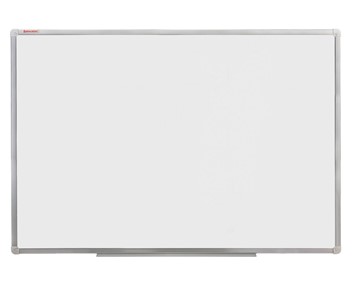 Магнитная доска на стену BRAUBERG 90х120 см, алюминиевая рамка в Рязани