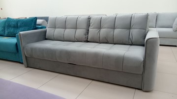 Прямой диван Татьяна 5 БД Граунд 05 серый в Рязани