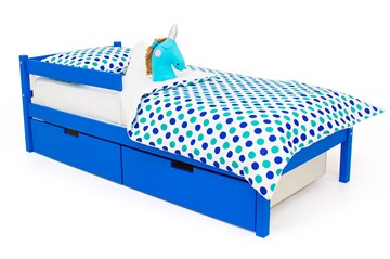 Детская кровать Skogen classic синяя в Рязани