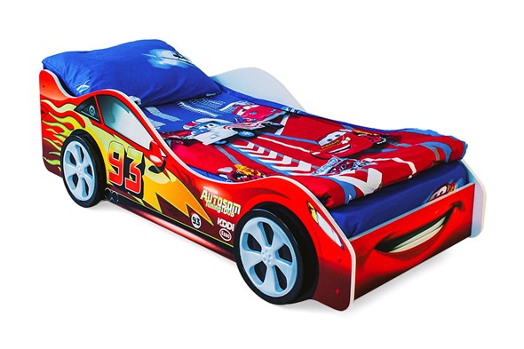 Детская кровать-машина Тачка красная в Рязани - изображение