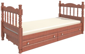 Кровать детская Алёнка (Орех) с основанием в Рязани - предосмотр