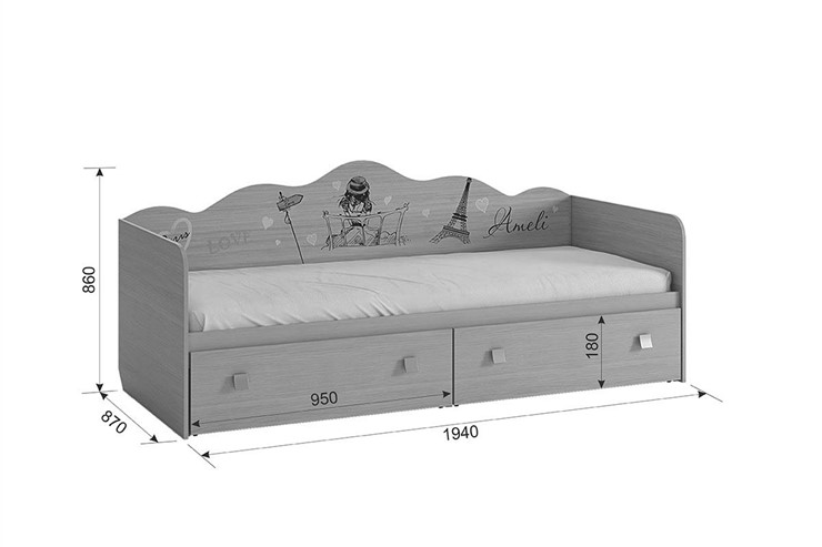 Детская кровать-софа Амели в Рязани - изображение 2