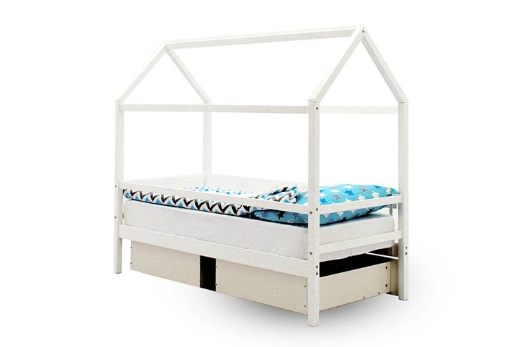 Детская кровать-домик Svogen белый в Рязани - изображение 5