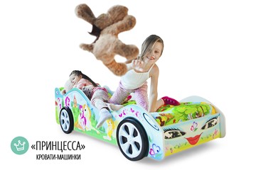 Детская кровать-машина Принцесса в Рязани - предосмотр 3