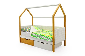 Детская кровать-домик «Svogen белая-дерево» мягкая в Рязани - предосмотр 2