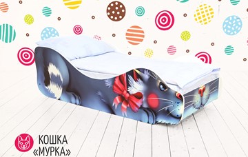 Детская кровать-зверёнок Кошка-Мурка в Рязани - предосмотр
