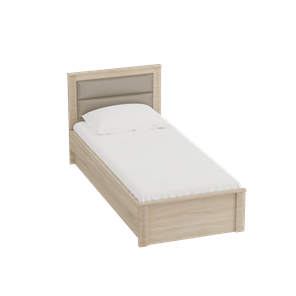Детская кровать с основанием Элана 900, Дуб сонома в Рязани