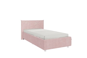 Детская кровать 0.9 Бест, нежно-розовый (велюр) в Рязани