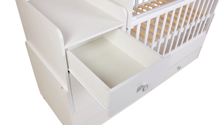 Кровать детская Фея 1100 Белый в Рязани - изображение 6