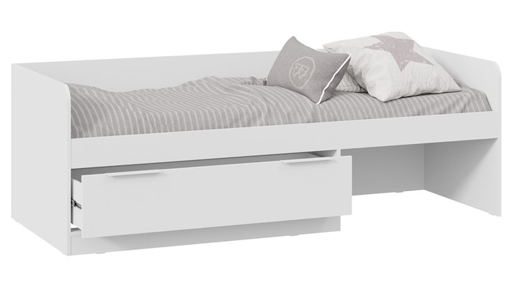 Кровать в детскую Марли Тип 1 (Белый) в Рязани - изображение 1