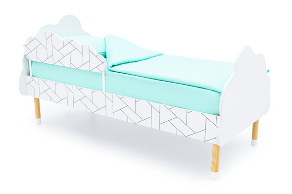 Кровать детская Stumpa Облако "Мозаика" в Рязани - изображение