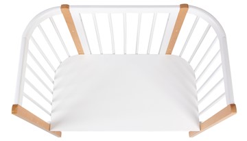 Детская кровать POLINI Kids Simple 120 Белый / Бук в Рязани - предосмотр 4