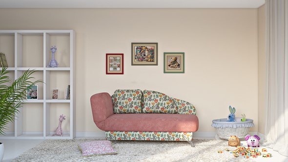 Детский диван Колибри-3 в Рязани - изображение