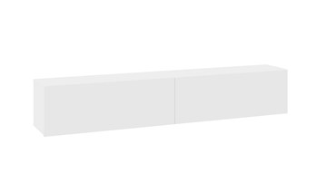 Шкаф навесной Порто (366) ТД-393.12.21 (Белый жемчуг/Белый софт) в Рязани