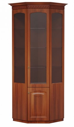 Угловой шкаф Гармония-4, витрина МЦН в Рязани - изображение