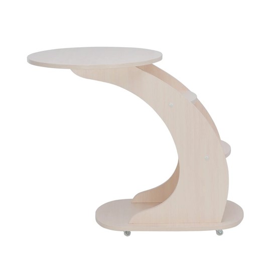 Подкатной стол Leset Стелс, цвет Молочный дуб в Рязани - изображение 2