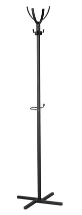 Напольная вешалка Крауз-6, цвет черный в Рязани - изображение
