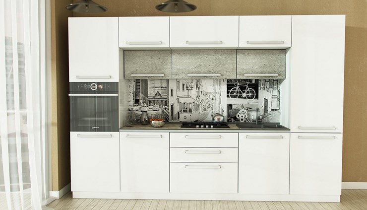 Кухонный гарнитур Герда, длина 320 см в Рязани - изображение